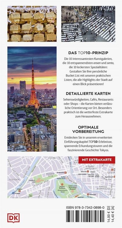Produktbild: TOP10 Reisef&uuml;hrer Tokyo