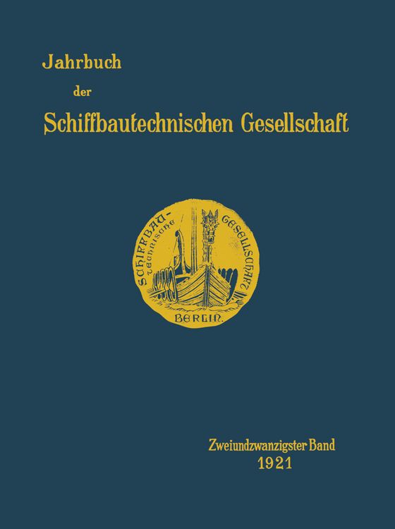 Produktbild: Jahrbuch der Schiffbautechnischen Gesellschaft