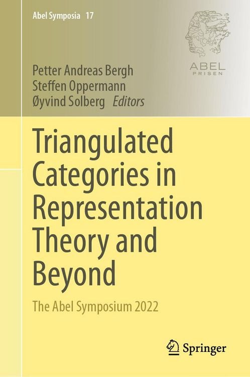 Produktbild: Triangulated Categories in Representation Theory and Beyond