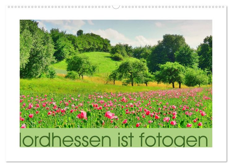 Produktbild: Nordhessen ist fotogen - Werra-Mei&szlig;ner - Edition (Wandkalender 2026 DIN A2 quer), CALVENDO Monatskalender