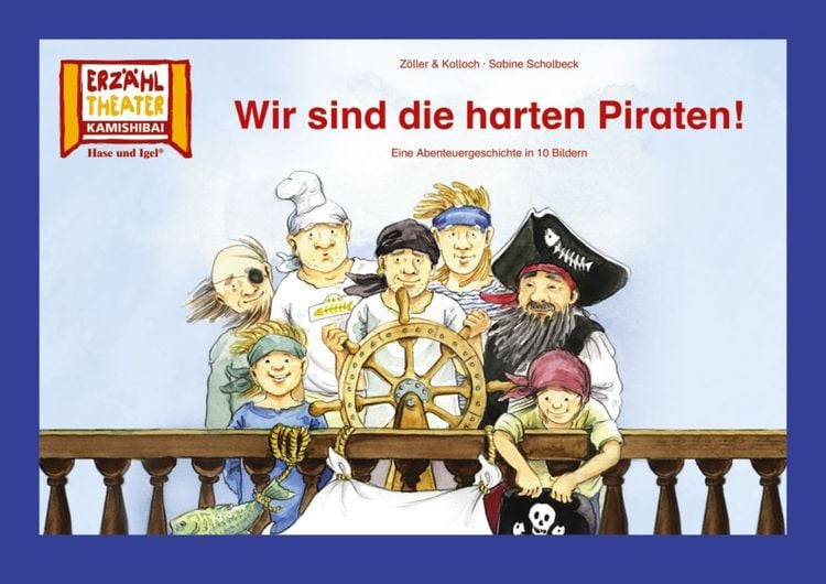 Produktbild: Wir sind die harten Piraten! / Kamishibai Bildkarten