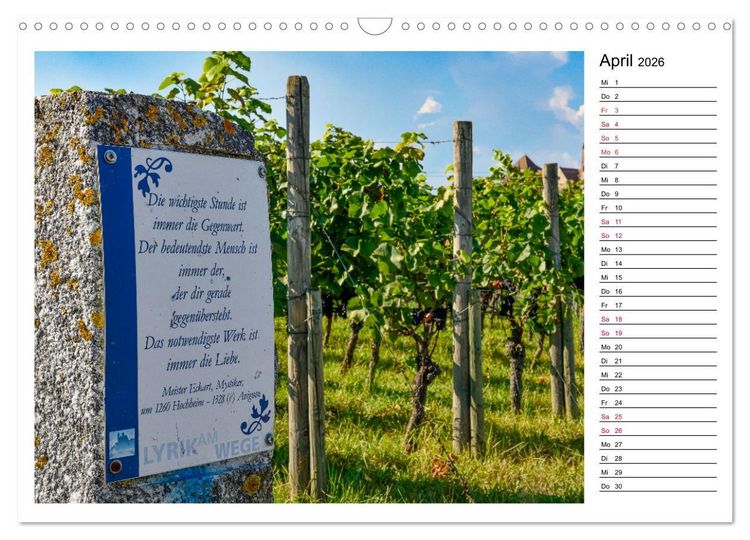 Produktbild: Europastadt Breisach am Rhein (Wandkalender 2026 DIN A3 quer), CALVENDO Monatskalender