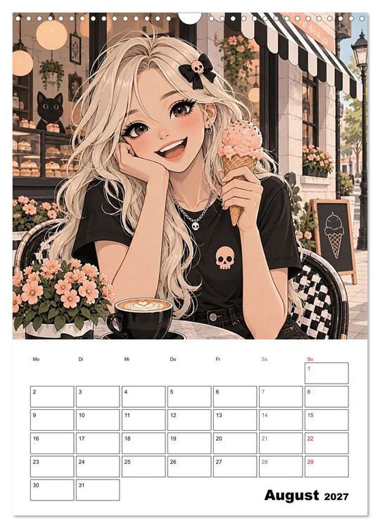 Produktbild: Kim, eben anders normal (Wandkalender 2027 DIN A3 hoch), CALVENDO Monatskalender