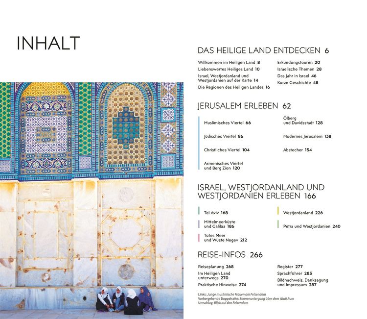 Produktbild: Vis-&agrave;-Vis Reisef&uuml;hrer Jerusalem, Israel, Westjordanland & Petra