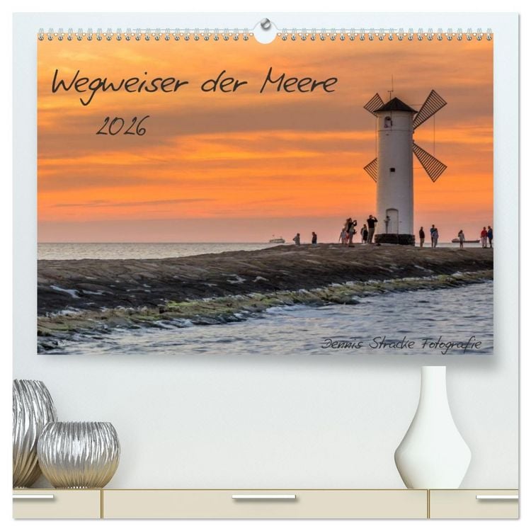 Produktbild: Wegweiser der Meere (hochwertiger Premium Wandkalender 2026 DIN A2 quer), Kunstdruck in Hochglanz