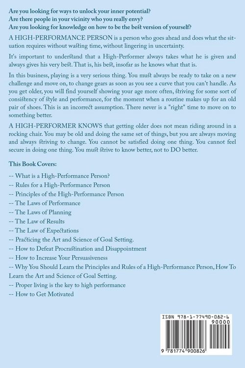 Produktbild: High Performance Person