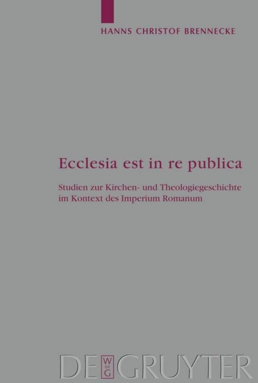 Produktbild: Ecclesia est in re publica