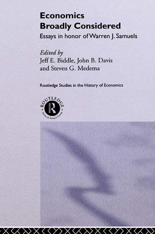 Produktbild: Economics Broadly Considered
