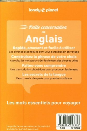 Produktbild: Anglais : les mots essentiels pour voyager
