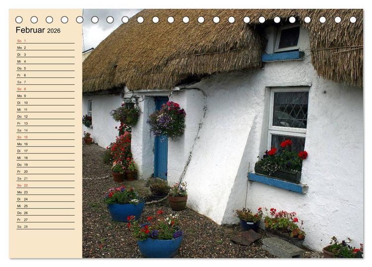 Produktbild: Irland. Impressionen (Tischkalender 2026 DIN A5 quer), CALVENDO Monatskalender