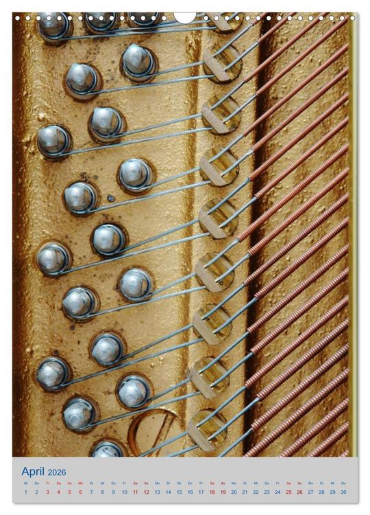 Produktbild: Instrumente - Musikalisch durch das Jahr (Wandkalender 2026 DIN A3 hoch), CALVENDO Monatskalender