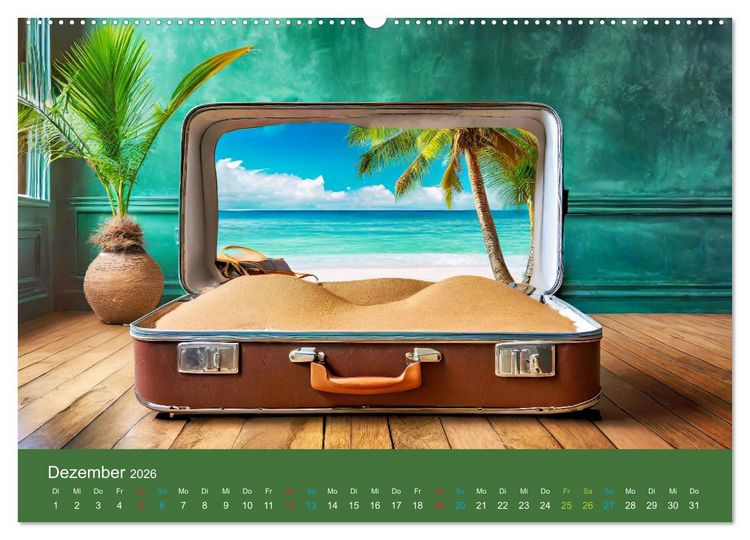 Produktbild: Ausblick aufs Meer - traumhafte Momente (Wandkalender 2026 DIN A2 quer), CALVENDO Monatskalender