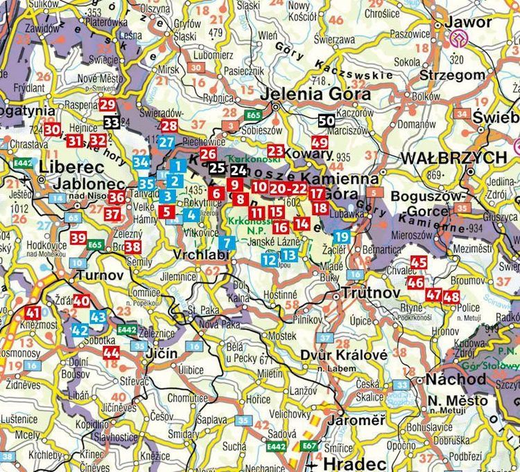 Produktbild: ROTHER Wanderf&uuml;hrer Riesengebirge. 50 Touren