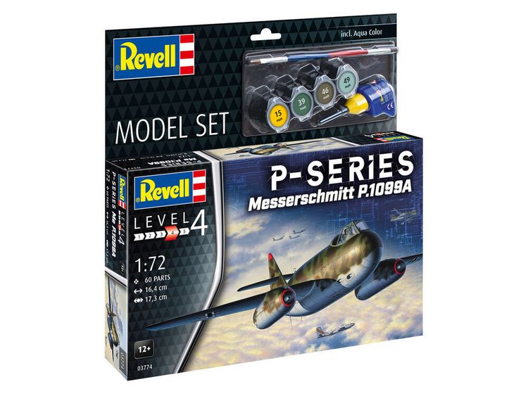 Produktbild: Modellbau Model Set Messerschmitt P.1099A - P-Series