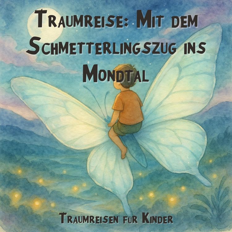 Produktbild: Traumreisen f&uuml;r Kinder, Traumreise: Mit dem Schmetterlingszug ins Mondtal