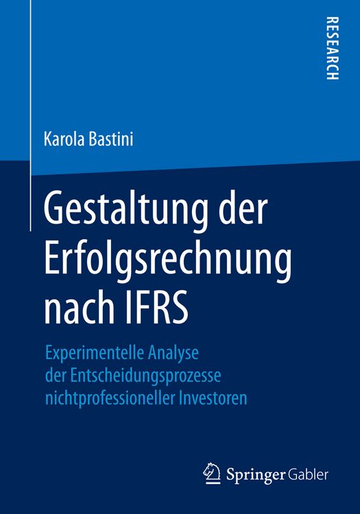 Produktbild: Gestaltung der Erfolgsrechnung nach IFRS