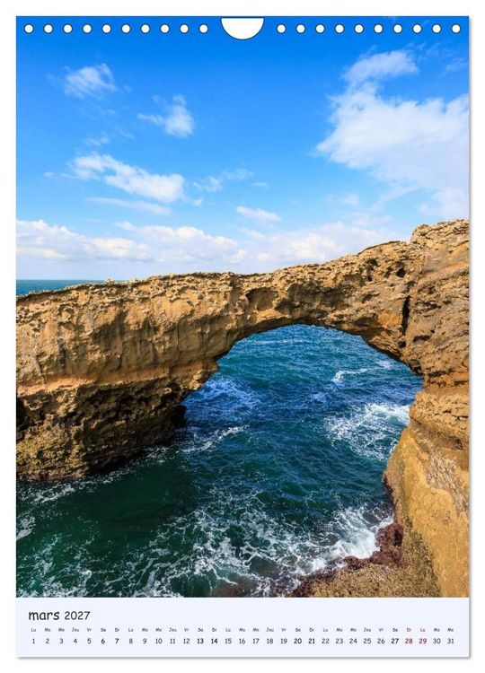 Produktbild: Terre de caract&egrave;re - Paysages du Pays basque (Calendrier mural 2027 DIN A4 horizontal), CALVENDO calendrier mensuel