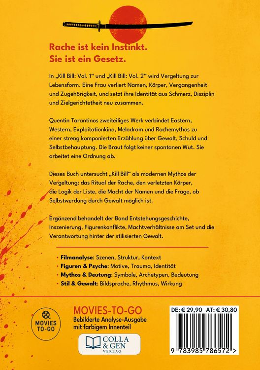 Produktbild: Kill Bill &ndash; Das Gesetz der Rache (Movies-To-Go)