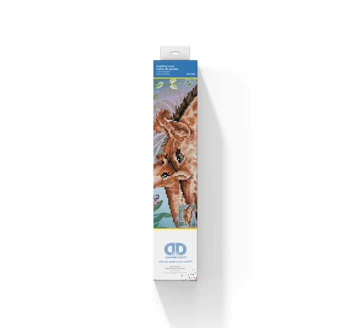Produktbild: DIAMOND DOTZ - Diamond Painting Giraffe mit Baby