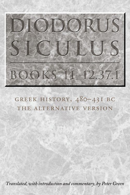 Produktbild: Diodorus Siculus, Books 11-12.37.1