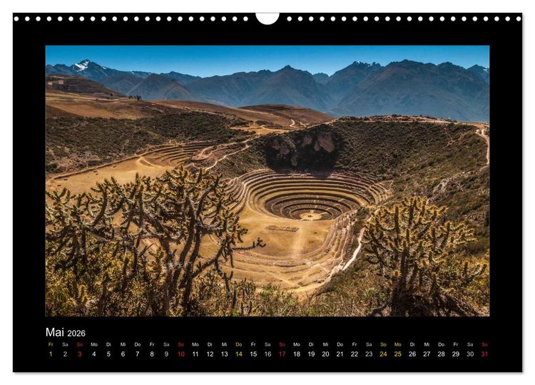 Produktbild: Peru, die Inkas und ihre Ahnen (Wandkalender 2026 DIN A3 quer), CALVENDO Monatskalender