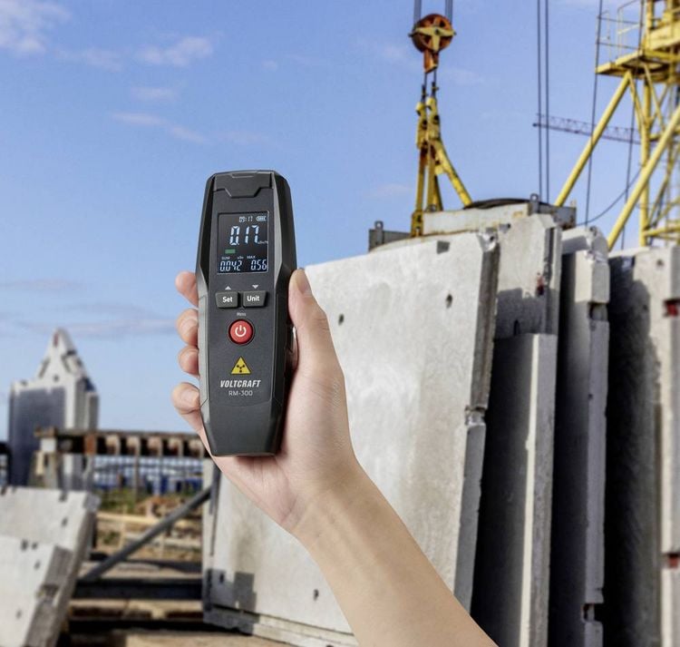 Produktbild: VOLTCRAFT RM-300 Geigerz&auml;hler Strahlung: Beta, Gamma, R&ouml;ntgen akustischer Warnton