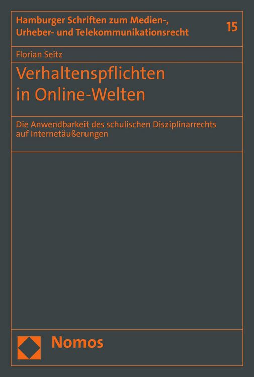 Produktbild: Verhaltenspflichten in Online-Welten