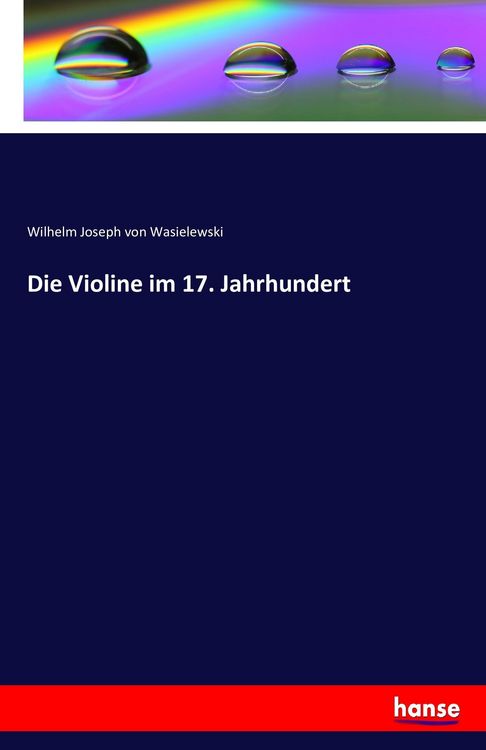 Produktbild: Die Violine im 17. Jahrhundert