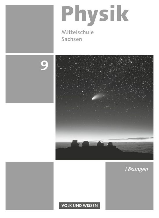 Produktbild: Physik 9. Schuljahr /MS SN L&ouml;s. zum SB