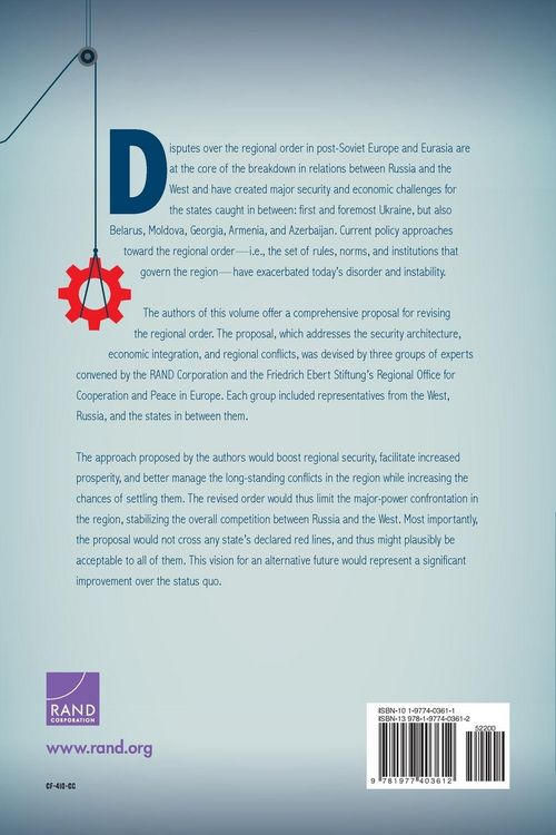 Produktbild: A Consensus Proposal for a Revised Regional Order in Post-Soviet Europe and Eurasia