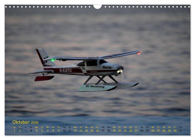 Produktbild: Abenteuer Wasserflug (Wandkalender 2026 DIN A3 quer), CALVENDO Monatskalender