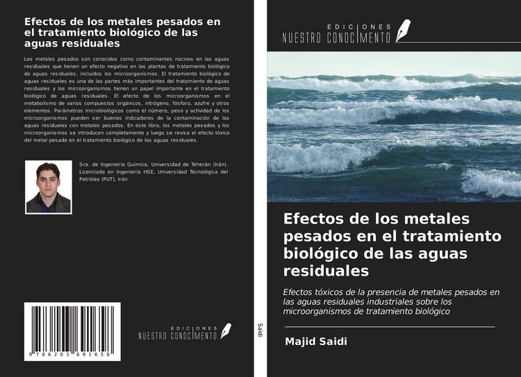 Produktbild: Efectos de los metales pesados en el tratamiento biol&oacute;gico de las aguas residuales