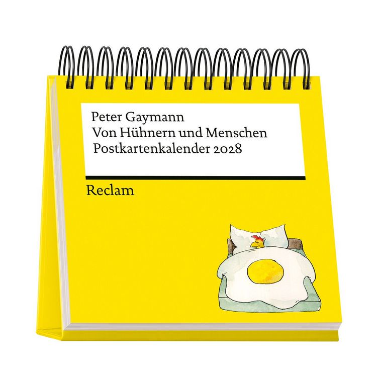 Produktbild: Von H&uuml;hnern und Menschen. Postkartenkalender 2028