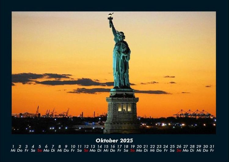Produktbild: New York 2025 Fotokalender DIN A4