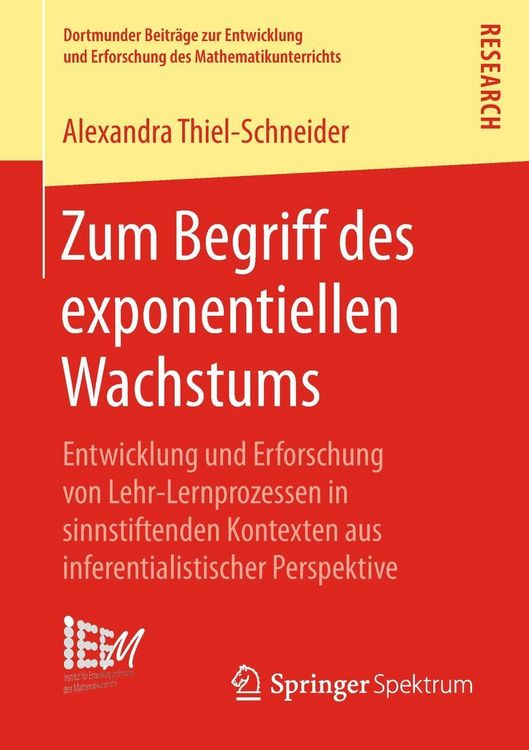 Produktbild: Zum Begriff des exponentiellen Wachstums