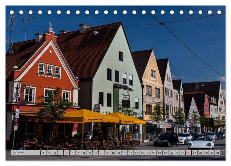 Produktbild: F&uuml;rstenfeldbruck und Umgebung (Tischkalender 2026 DIN A5 quer), CALVENDO Monatskalender