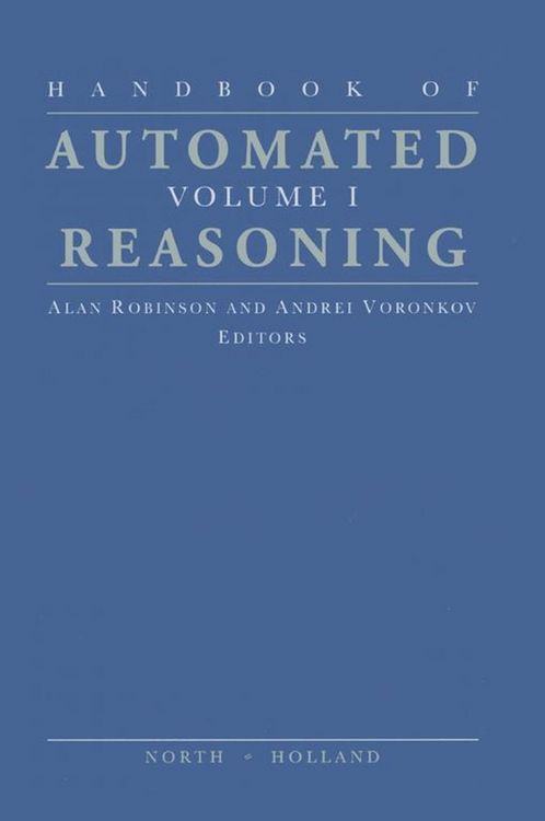 Produktbild: Handbook of Automated Reasoning