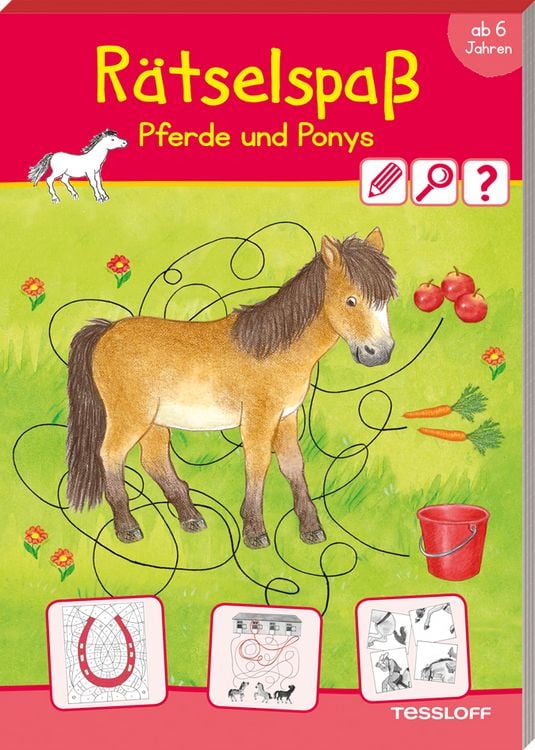 Produktbild: R&auml;tselspa&szlig; Pferde & Ponys ab 6 Jahren
