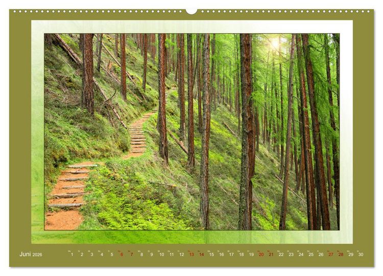 Produktbild: Das vergessene Tal. Schnalstal - Val Senales (Wandkalender 2026 DIN A2 quer), CALVENDO Monatskalender