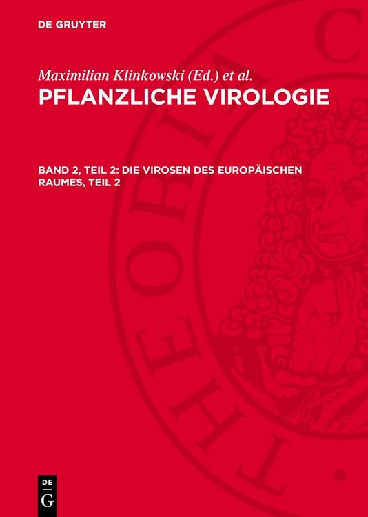 Produktbild: Die Virosen des europ&auml;ischen Raumes, Teil 2