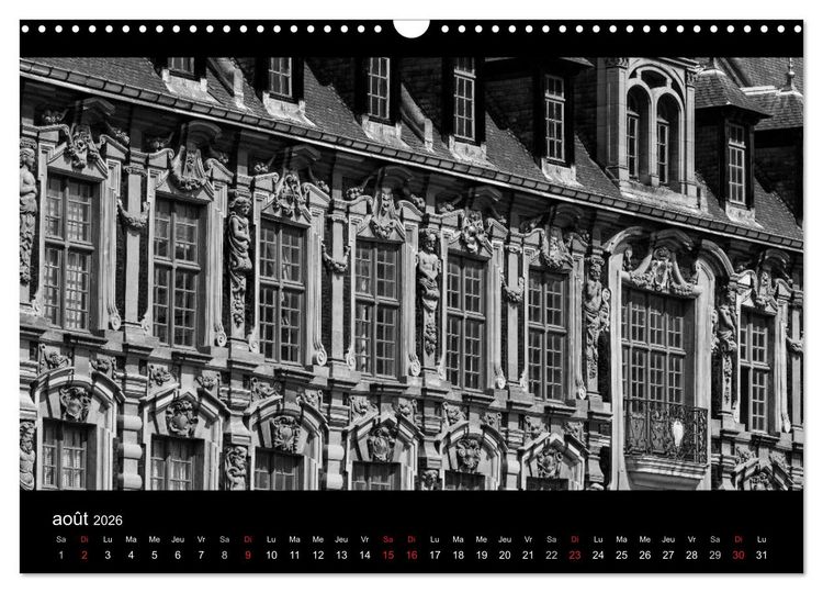 Produktbild: Le Vieux Lille (Calendrier mural 2026 DIN A3 vertical), CALVENDO calendrier mensuel