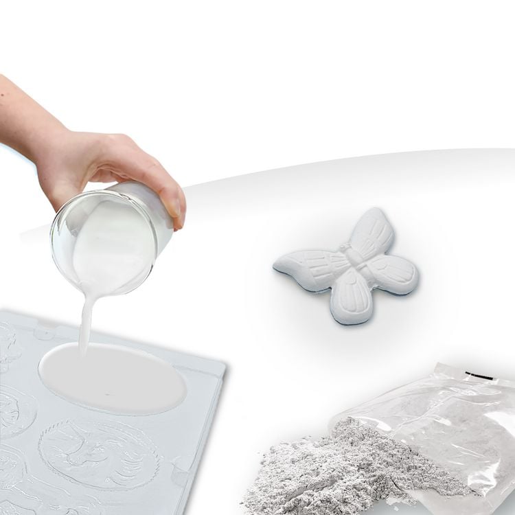 Produktbild: Glitzerschmetterlinge gie&szlig;en und anmalen
