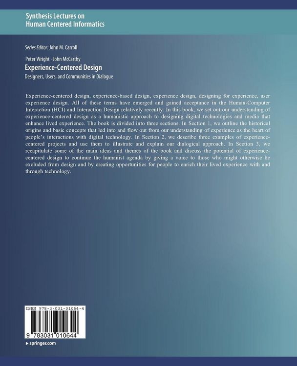 Produktbild: Experience-Centered Design
