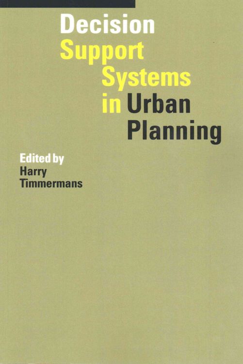 Produktbild: Decision Support Systems in Urban Planning