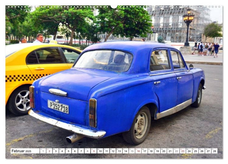 Produktbild: PEUGEOT 403 - Frankreichs Klassiker (hochwertiger Premium Wandkalender 2025 DIN A2 quer), Kunstdruck in Hochglanz