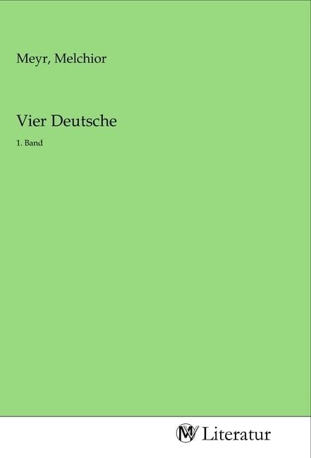 Produktbild: Vier Deutsche