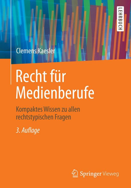 Produktbild: Recht f&uuml;r Medienberufe