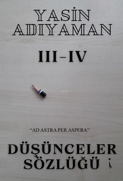 Produktbild: D&uuml;s&uuml;nceler S&ouml;zl&uuml;g&uuml; III - IV
