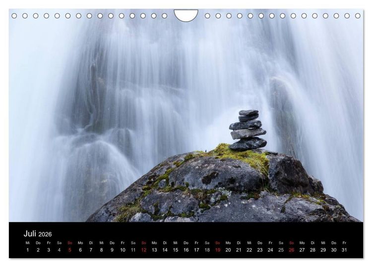 Produktbild: Kuhflucht Wasserf&auml;lle bei Farchant (Wandkalender 2026 DIN A4 quer), CALVENDO Monatskalender