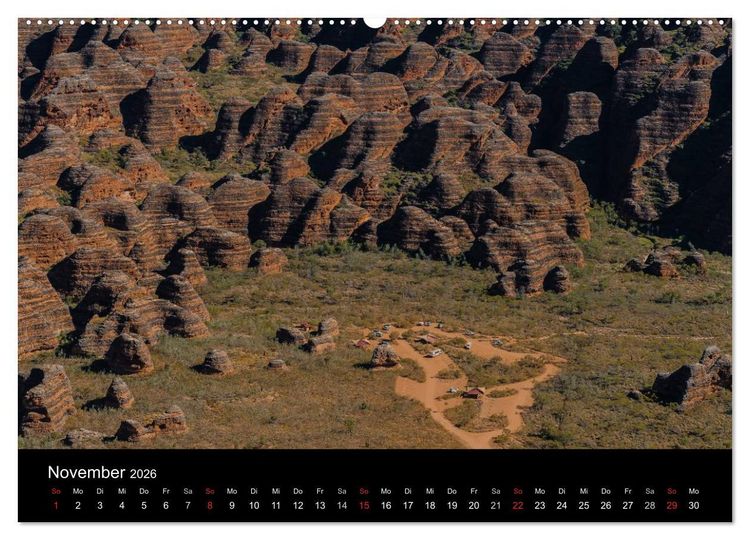 Produktbild: Australien - Kimberley (Wandkalender 2026 DIN A2 quer), CALVENDO Monatskalender